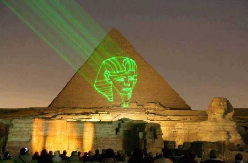 Sound &amp; Light Show at Giza, Giza Plateau, Egypt